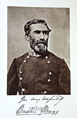 Confederate FORT BRAGG Soldier NORTH CAROLINA History 1ST EDITION Civil War CSA