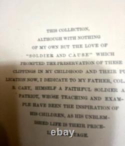 Confederate Scrap Book (1893 Not A Reprint)