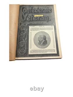 Confederate Veteran 1920 Vol XXVIII Hardcover Americana Civil War History