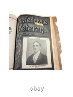 Confederate Veteran 1920 Vol XXVIII Hardcover Americana Civil War History