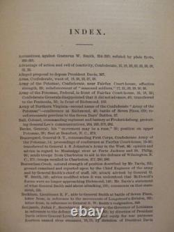Confederate War Papers Memoir Of Major General Gustavus W. Smith, C. S. A. 1884