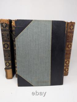 DELUXE LEATHER 10 Vol. Miller 1912 Photographic History of Civil War