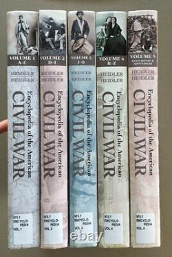 David HEIDLER Encyclopedia of the American Civil War (5 volumes) Ex-Library EUC