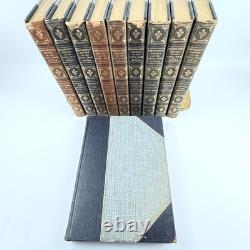 Deluxe Leather Photographic History Civil War 1912 in Ten 10 Volumes Miller