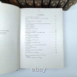 Deluxe Leather Photographic History Civil War 1912 in Ten 10 Volumes Miller