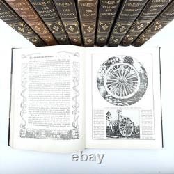 Deluxe Leather Photographic History Civil War 1912 in Ten 10 Volumes Miller