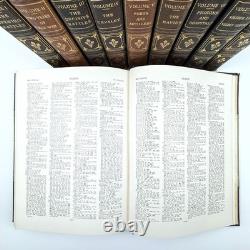 Deluxe Leather Photographic History Civil War 1912 in Ten 10 Volumes Miller