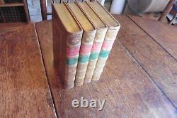 Diary Of John Evelyn 5 Volumes 1872 English CIVIL War Gilt Bindings By Ramage