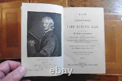 Diary Of John Evelyn 5 Volumes 1872 English CIVIL War Gilt Bindings By Ramage