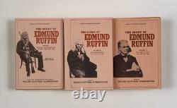 Diary of Edmund Ruffin 3 Volume Set Hardcover William Scarborough Civil War