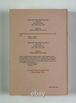 Diary of Edmund Ruffin 3 Volume Set Hardcover William Scarborough Civil War