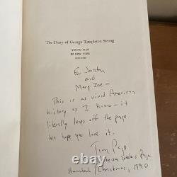Diary of George Templeton Strong 1835-1875 Civil War HC 1st edition Good/Fair