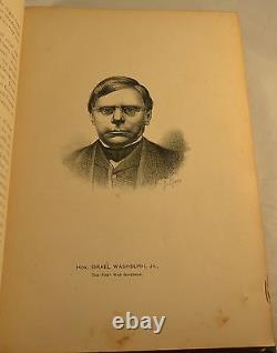 EASTERN MAINE AND THE REBELLION 1887 1st Edition Civil War Military