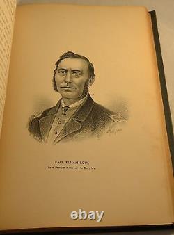 EASTERN MAINE AND THE REBELLION 1887 1st Edition Civil War Military