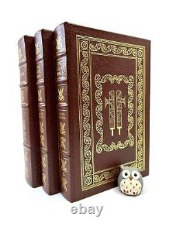 EASTON PRESS Gallic Wars & Civil War Julius Caesar Meier 3V Leather Rome History