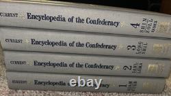 ENCYCLOPEDIA OF THE CONFEDERACY 1993 1st Ed 4V Set SIGNED letter Richard Current