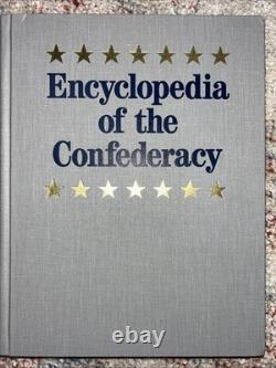ENCYCLOPEDIA OF THE CONFEDERACY 1993 1st Ed 4V Set SIGNED letter Richard Current