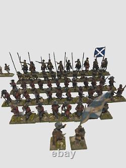 ENGLISH CIVIL WAR 35mm SCOTS & ENGLISH COVENANTERS METAL MINIATURES, See Pics