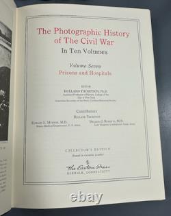 Easton Press 10V PHOTOGRAPHIC HISTORY OF THE CIVIL WAR 1-10