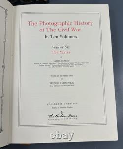 Easton Press 10V PHOTOGRAPHIC HISTORY OF THE CIVIL WAR 1-10