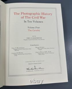 Easton Press 10V PHOTOGRAPHIC HISTORY OF THE CIVIL WAR 1-10