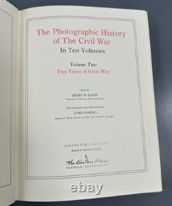 Easton Press 10V PHOTOGRAPHIC HISTORY OF THE CIVIL WAR 1-10