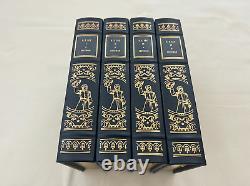 Easton Press 4V R E LEE BIOGRAPHY Douglas Southall Freeman CIVIL WAR 1ST LEATHER