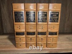 Easton Press Battles and Leaders of the Civil War 4 Volumes Collector's Edition