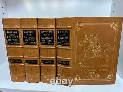 Easton Press Battles and Leaders of the Civil War Series 4 vol