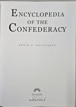 Easton Press Encyclopedia of the Confederacy Kevin Dougherty 2010 Civil War-Mint