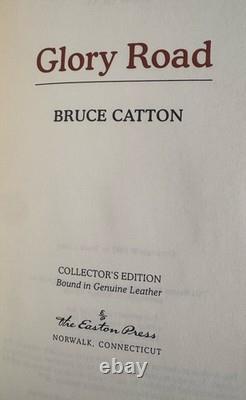 Easton Press Glory Road Lincoln's Army Appomattox 3v CIVIL War Catton Leather