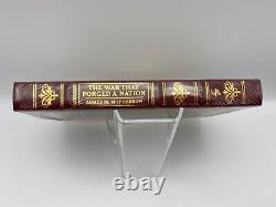 Easton Press WAR THAT FORGED A NATION Civil War MILITARY HISTORY Leather SEALED