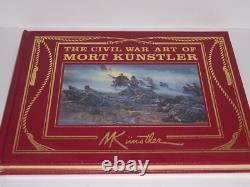 Easton press Signed THE CIVIL WAR ART OF MORT KUNSTLER