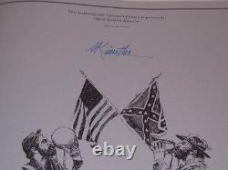 Easton press Signed THE CIVIL WAR ART OF MORT KUNSTLER