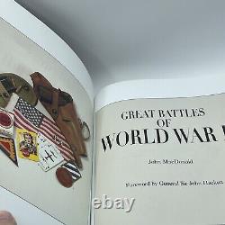 Eaton Press Leather bound Book Great Battles World War II &II, Civil War Vietnam