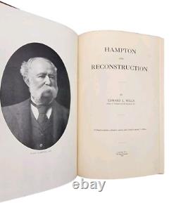 Edward L. Wells Hampton and Reconstruction First Edition 1907