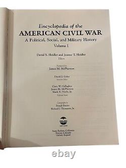 Encyclopedia of the American Civil War 5 Volume Set David & Jeanne Heidler 2000