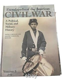 Encyclopedia of the American Civil War 5 Volume Set David & Jeanne Heidler 2000