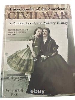 Encyclopedia of the American Civil War 5 Volume Set David & Jeanne Heidler 2000