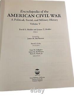 Encyclopedia of the American Civil War 5 Volume Set David & Jeanne Heidler 2000