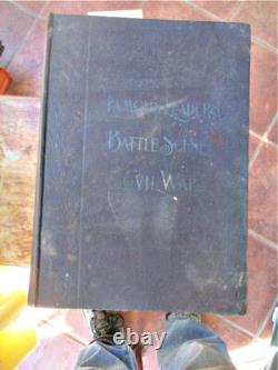 FRANK LESLIE'S ILLUSTRATED, Famous LEADERS, BATTLE SCENES of CIVIL WAR, 1896