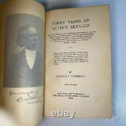 Forty Years of Active Service By Charles Triplett O'Ferrall 1904 Civil War