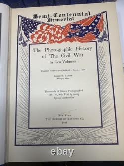 Francis Trevelyan Miller / PHOTOGRAPHIC HISTORY OF THE CIVIL WAR IN TEN VOLUMES