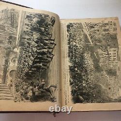 Frank Leslie's Scenes & Portraits of Civil War 1894 Illustrated Wood Engravings