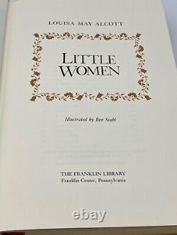 Franklin Library LITTLE WOMEN Collectors DELUXE LIMITED Edition ILLUSTRATED SLIP