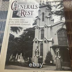 Generals at Rest The Grave Sites of 425 Official Confederate Generals 1997 HC/DJ