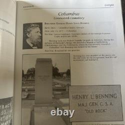 Generals at Rest The Grave Sites of 425 Official Confederate Generals 1997 HC/DJ