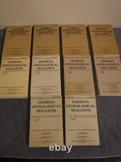 Georgia Genealogy Magazine 26 Issues (Civil War, Slave Owners & Pioneers)