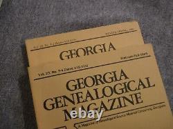 Georgia Genealogy Magazine 26 Issues (Civil War, Slave Owners & Pioneers)