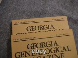 Georgia Genealogy Magazine 26 Issues (Civil War, Slave Owners & Pioneers)